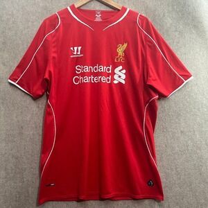 Liverpool FC Home Jersey Warrior 2014-2015 Mens XL Red